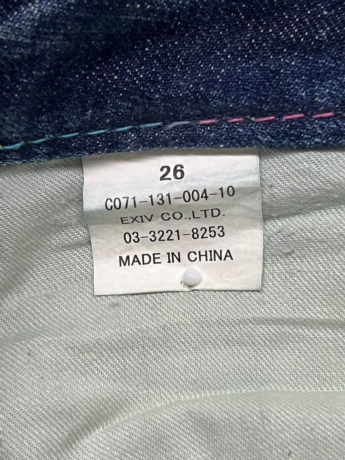 Japanese Brand Vintage 00s CocoLulu Co&Lu Japan - Faded Thunder Wash Size 31" - 12 Thumbnail