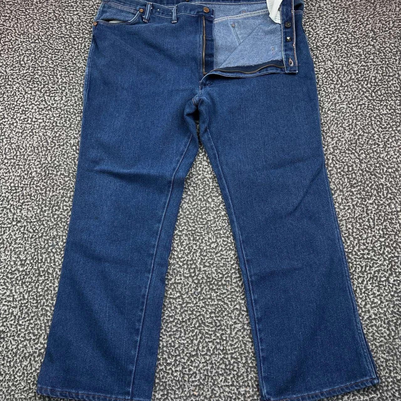 Wrangler Vintage Wrangler Jeans Men 48x32 Denim Pants Straight Pocket Size US 32 / EU 48 - 1 Thumbnail