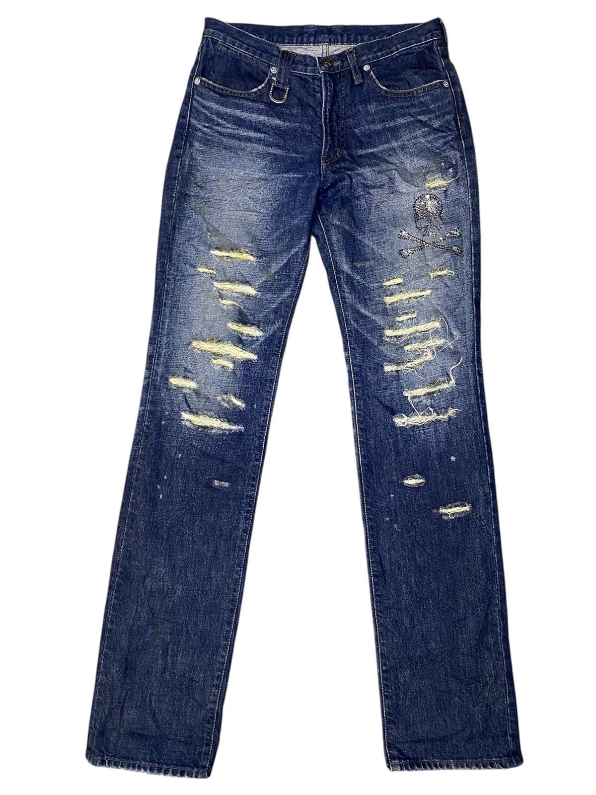Roen Hiromu Takahara Roen X Bobson Destroyed Denim Pants | Grailed