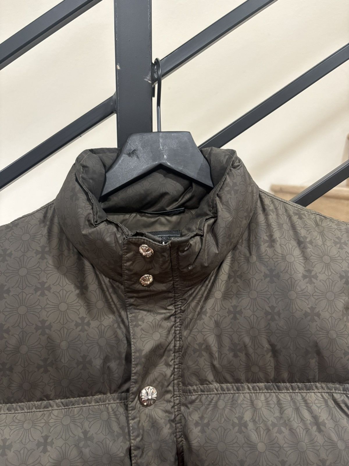Chrome Hearts Chrome Hearts Army Green Motif Puffer Vest Size US S / EU 44-46 / 1 - 2 Thumbnail