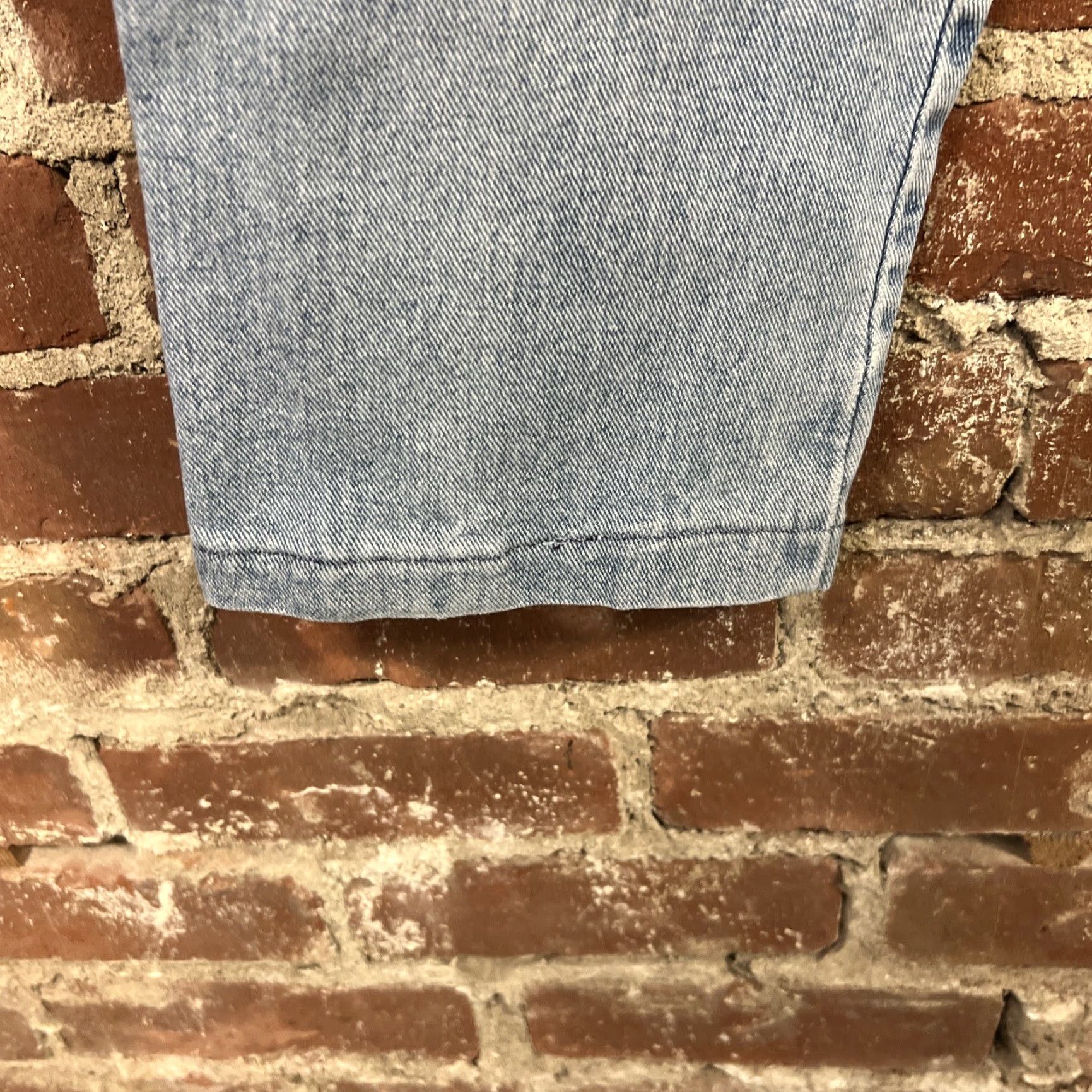 Wrangler VINTAGE Wrangler Jeans Womens 7 Blue High Waist Straight Jeans 7x32 USA Denim/Button Inseam 32 Mens? Size 28" / US 6 / IT 42 - 4 Thumbnail