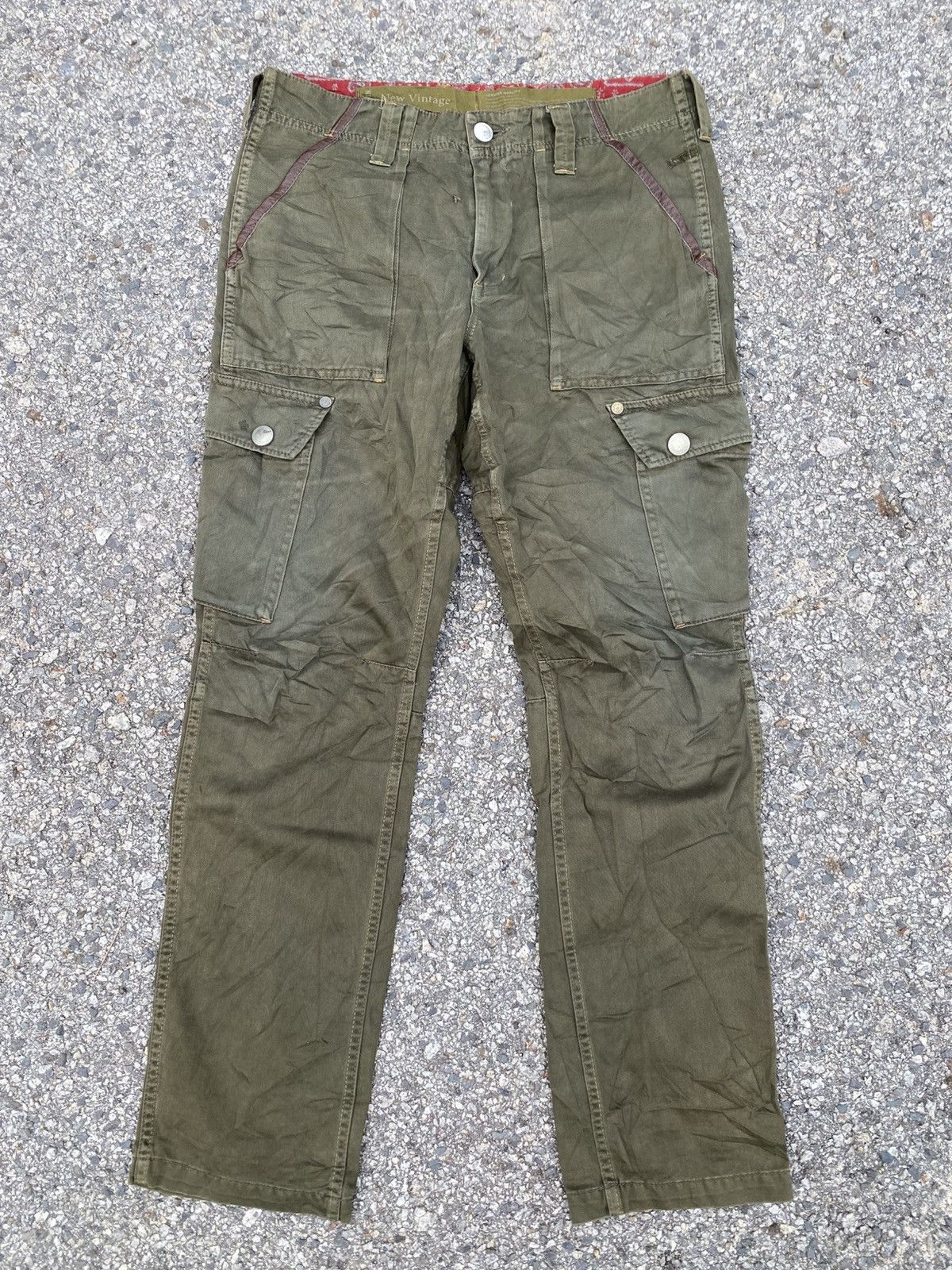 Edwin × Japanese Brand Edwin New Vintage Cargo Pants KV553 Size US 34 / EU 50 - 1 Thumbnail