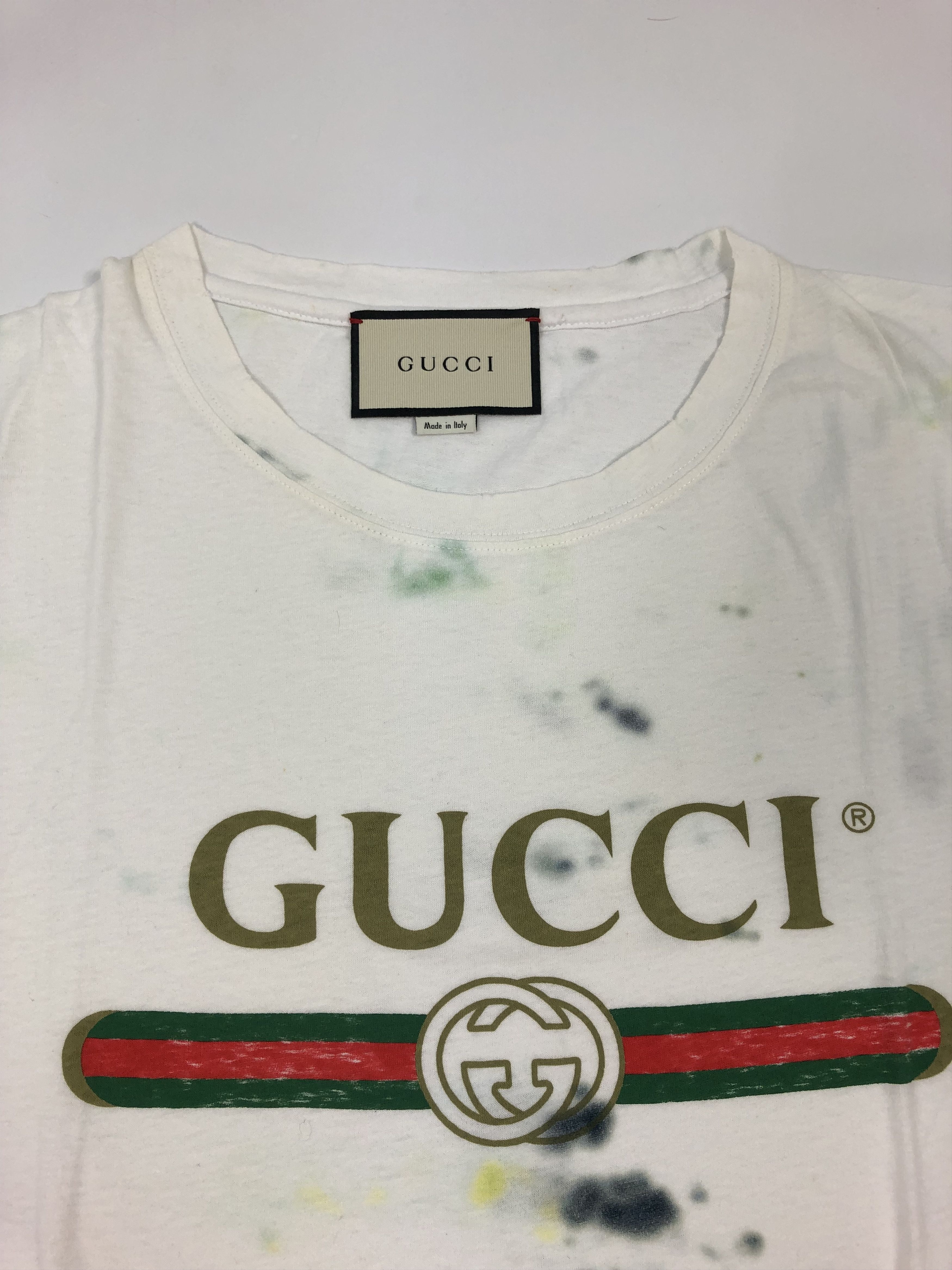 Gucci Classic Gucci tie dye T-shirt Size US L / EU 52-54 / 3 - 2 Thumbnail