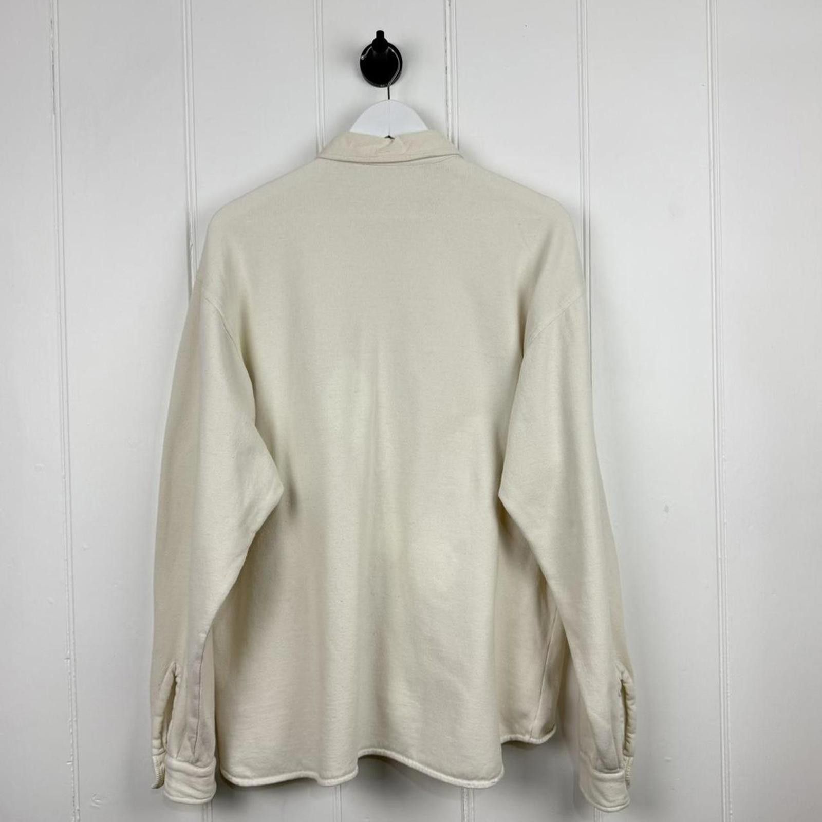 Stone Island 1980’s Stone Island Frontal Badge Shirt Size US XL / EU 56 / 4 - 2 Thumbnail