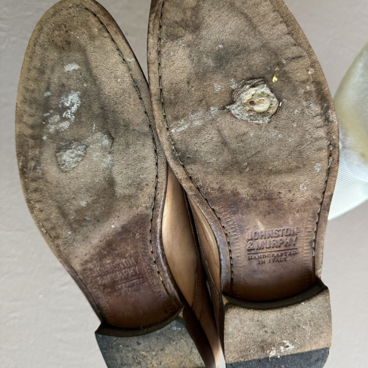 Designer × Johnston & Murphy Johnston & Murphy Cap Toe Oxfords Size US 11 / EU 44 - 7 Thumbnail