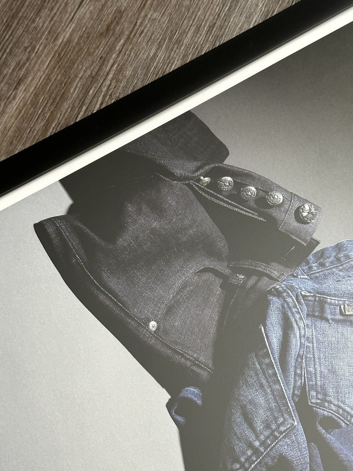 Chrome Hearts 🖤Chrome Hearts🖤 Denim 9x12 Framed Poster Size ONE SIZE - 3 Thumbnail
