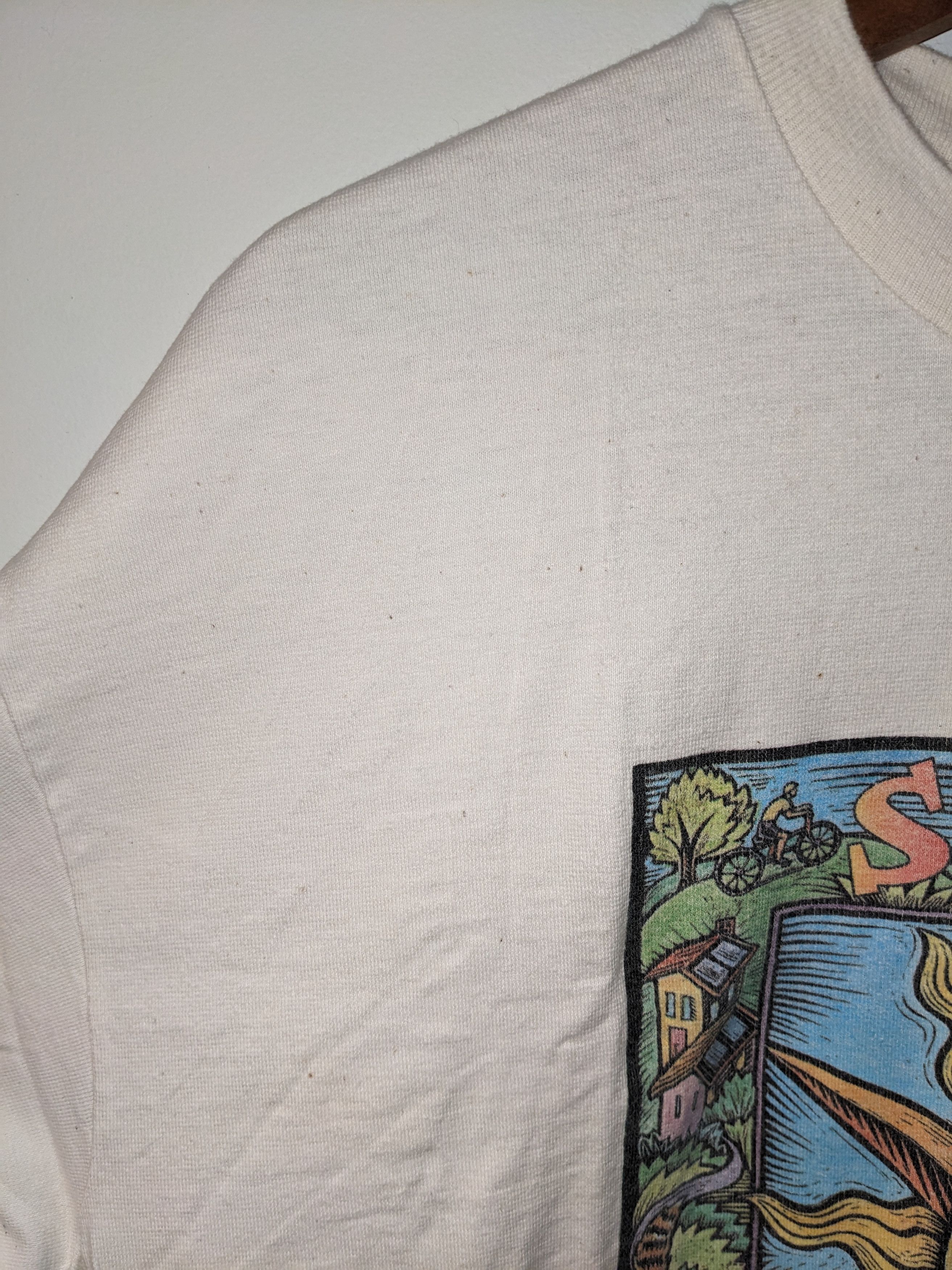 Vintage Vintage 1994 Solar Power Sun Habitat Art X-Large T-Shirt Size US XL / EU 56 / 4 - 5 Thumbnail