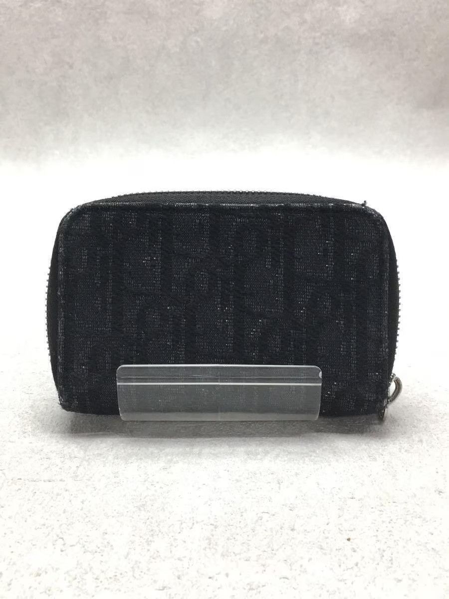 Dior Dior Monogram Canvas Coin Case Black Size ONE SIZE - 2 Thumbnail