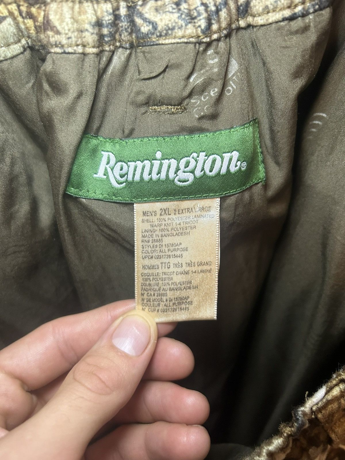 Realtree Vintage Remington x RealTree baggy flared camo hunting pants Size US 36 / EU 52 - 3 Thumbnail