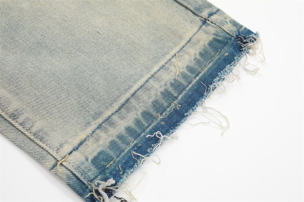 Jean Punk heavy washed jeans casual men's vintage Size US 32 / EU 48 - 5 Thumbnail