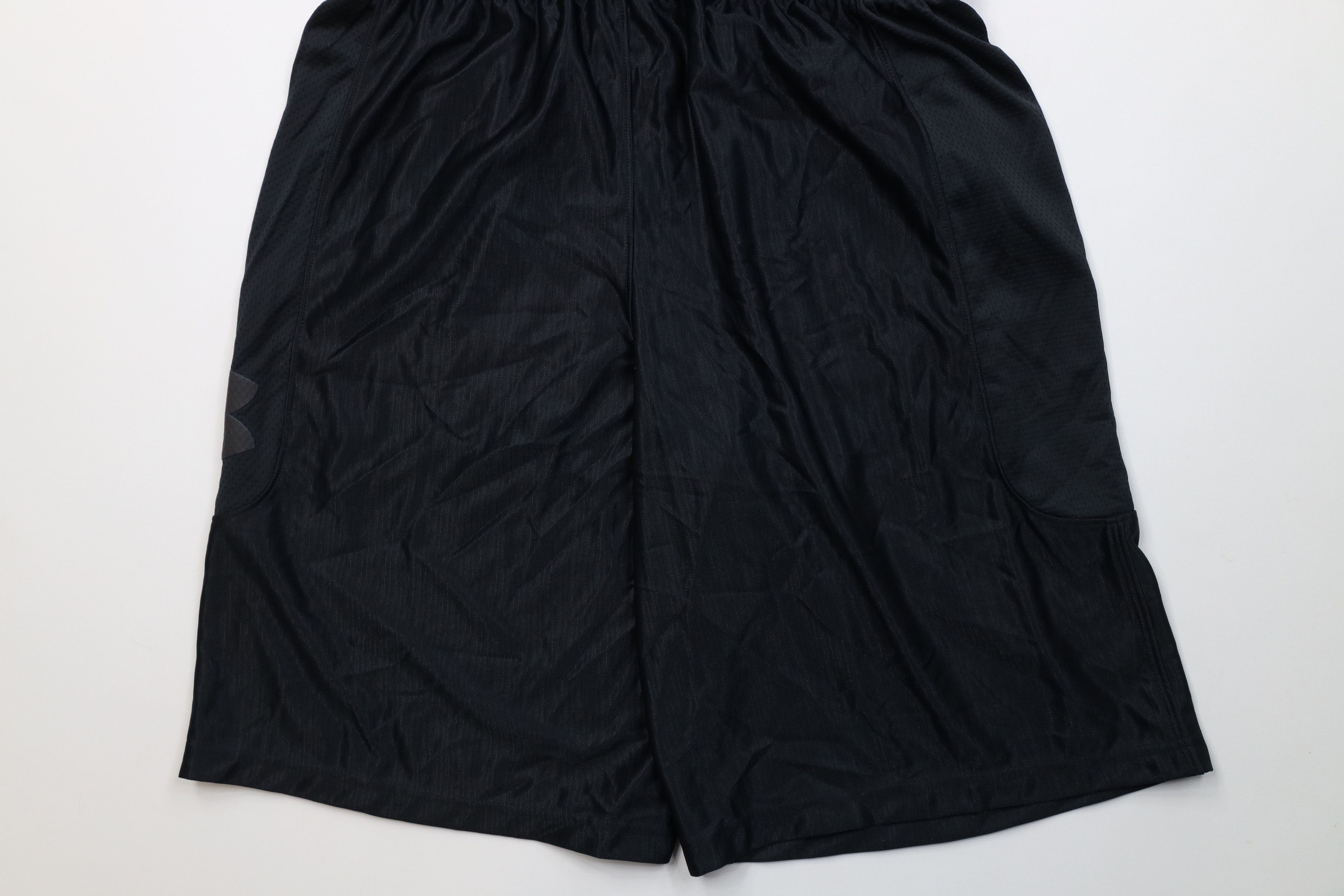 Under Armour New Under Armour HeatGear Training Basketball Shorts Black Size US 32 / EU 48 - 11 Thumbnail