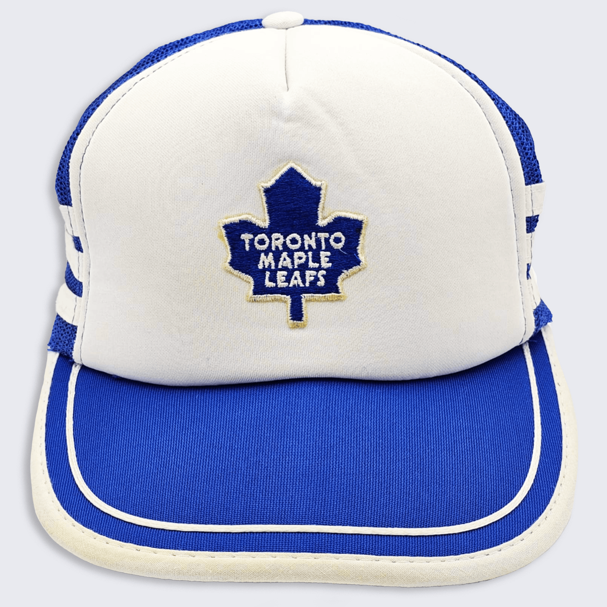 NHL × Vintage Toronto Maple Leafs 70s Ted Fletcher Trucker Snapback Hat Size ONE SIZE - 1 Thumbnail