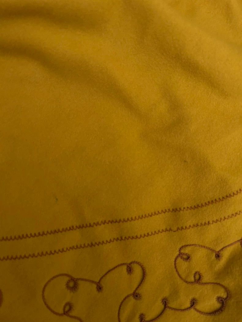 Other KENZO Jiang yellow woolen embroidered skirt vintage Size 24" / US 00 / IT 34 - 9 Thumbnail