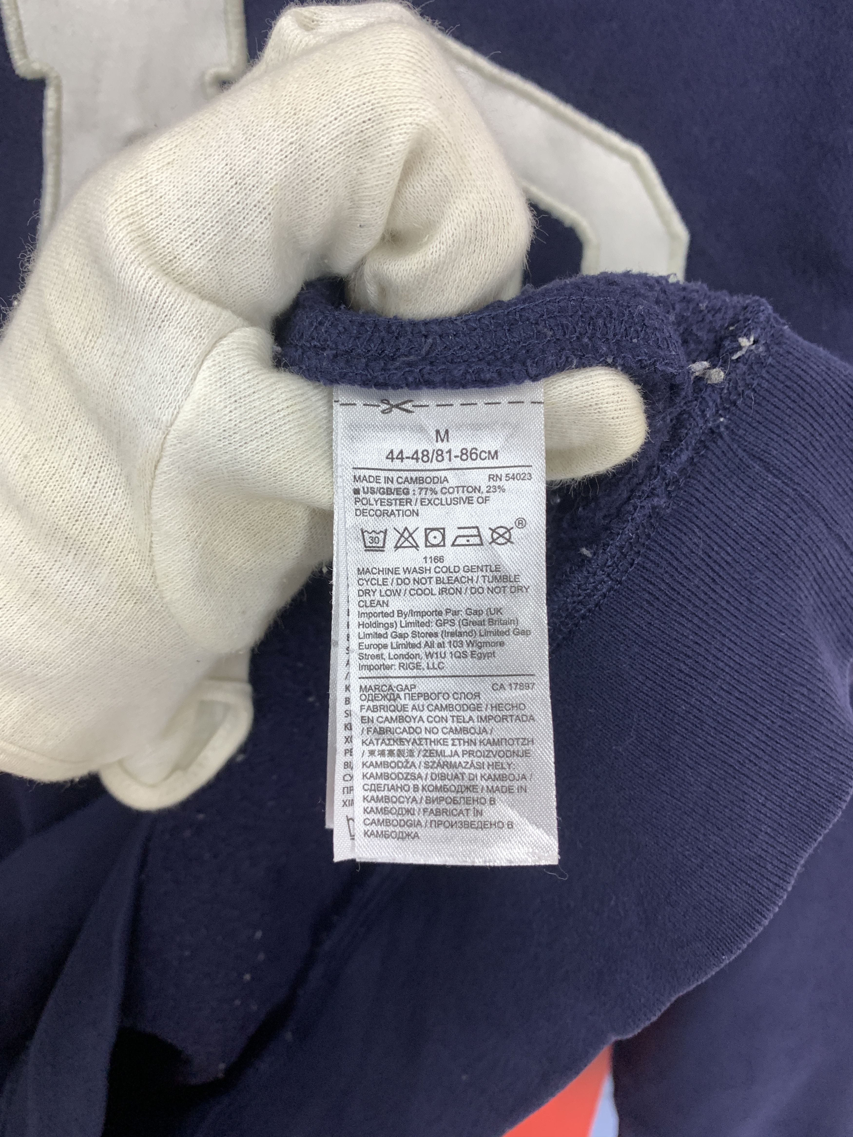 Gap GAP Crew Neck Sweatshirt #2153/19 Size US M / EU 48-50 / 2 - 5 Thumbnail
