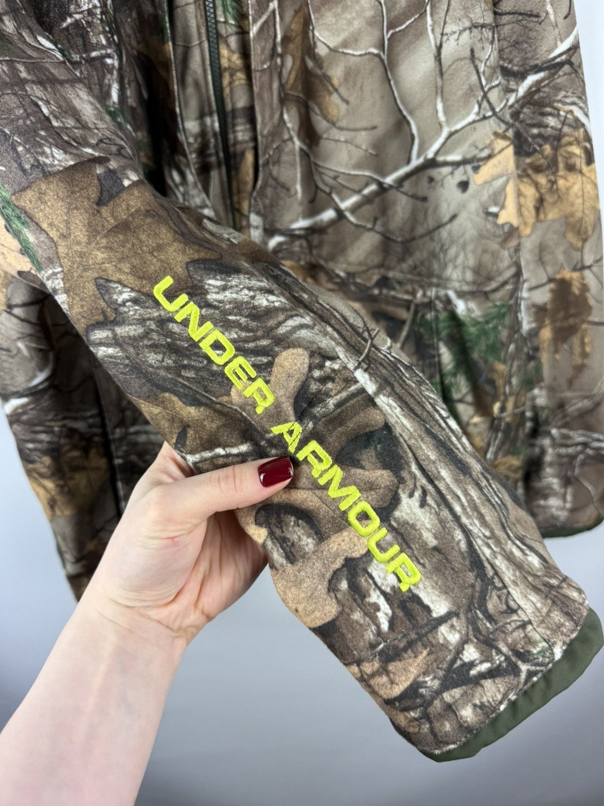 Under Armour Under Armour Scent Control Realtree Hunting Fleece Jacket Size US XXL / EU 58 / 5 - 11 Thumbnail