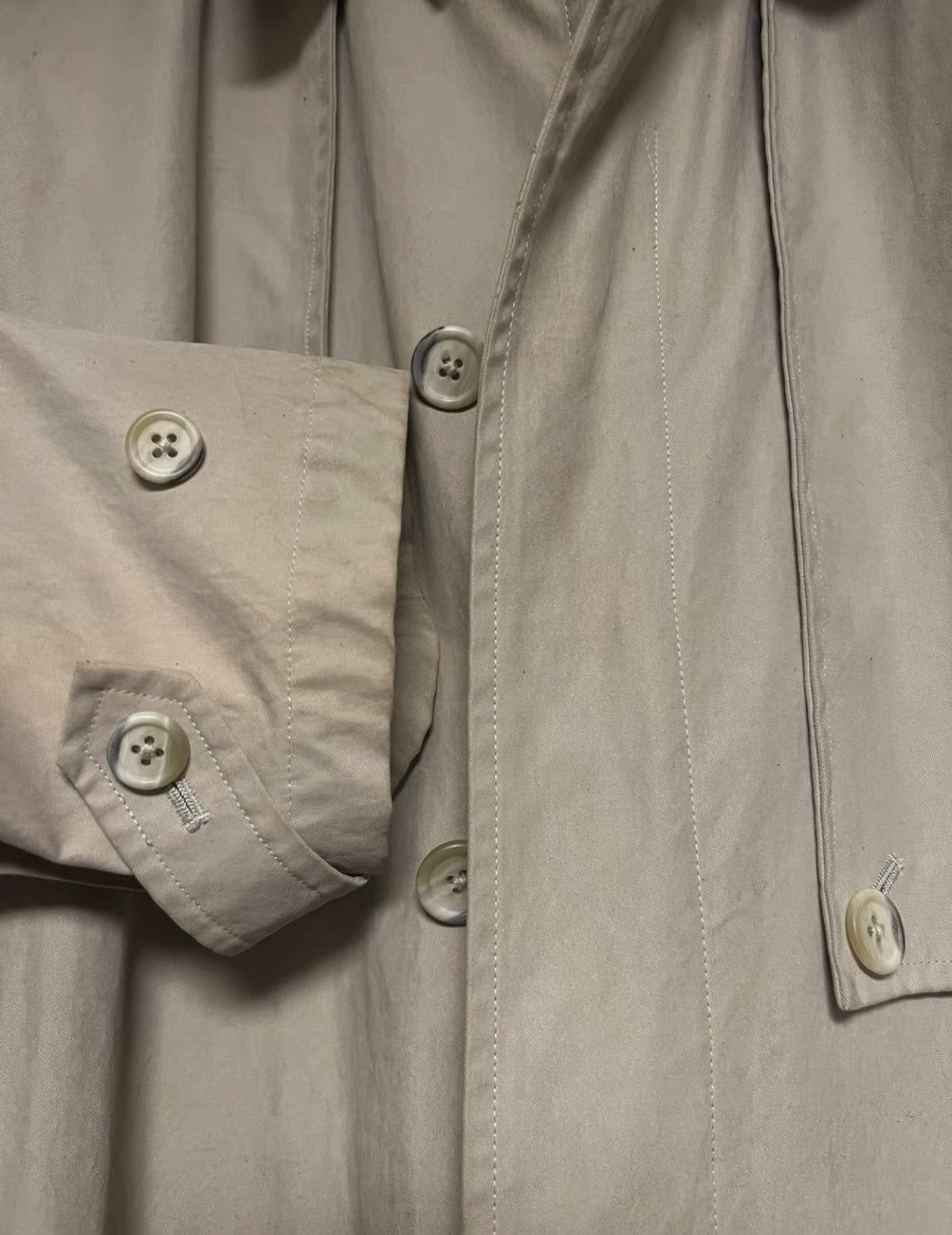 Yohji Yamamoto Yohji Yamamoto 1980s Trench Coat Size US M / EU 48-50 / 2 - 4 Thumbnail