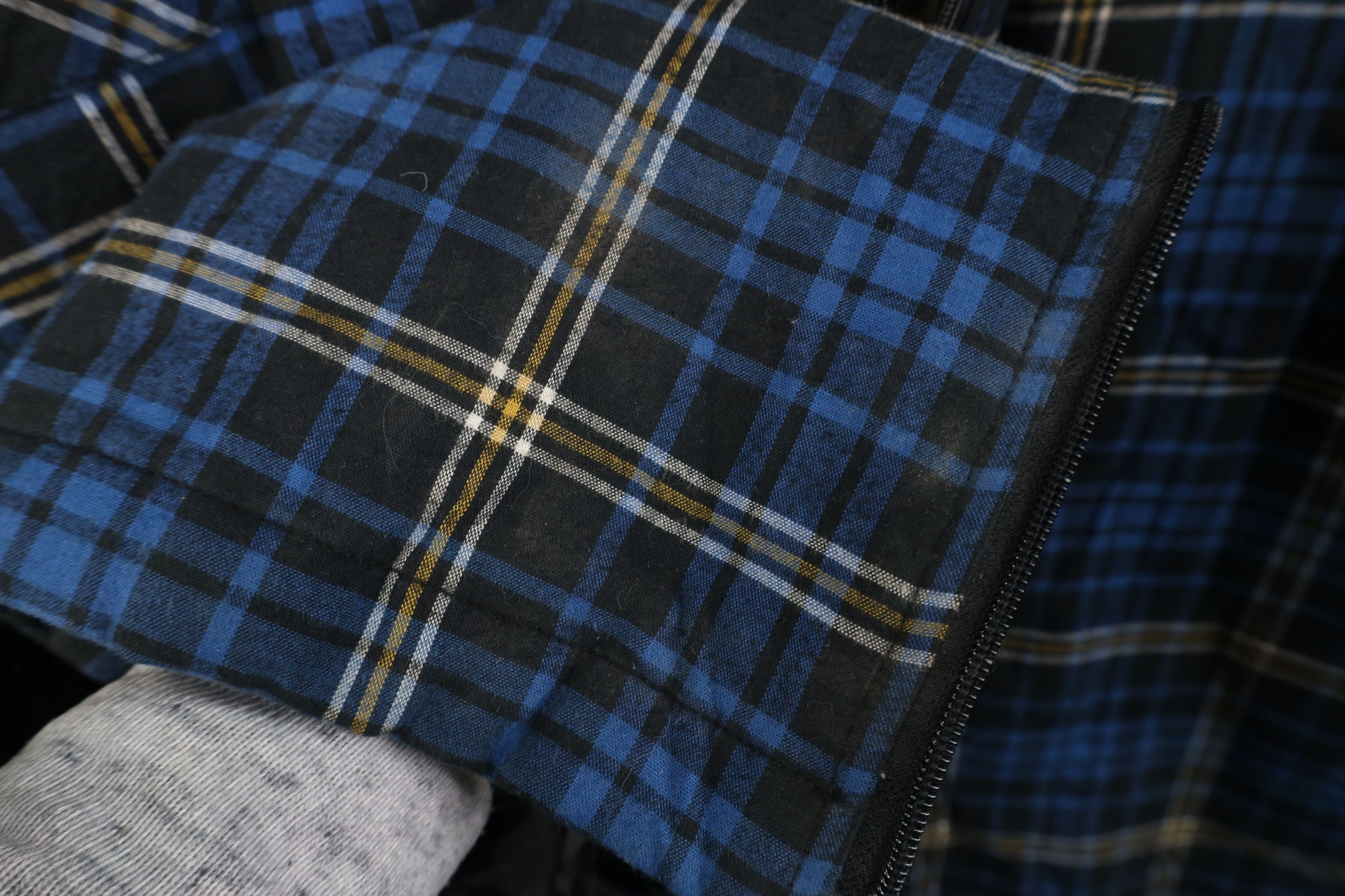 Vintage AS IS Vintage 90s Streetwear Lined Flannel Shirt Jacket Size US XXL / EU 58 / 5 - 6 Thumbnail