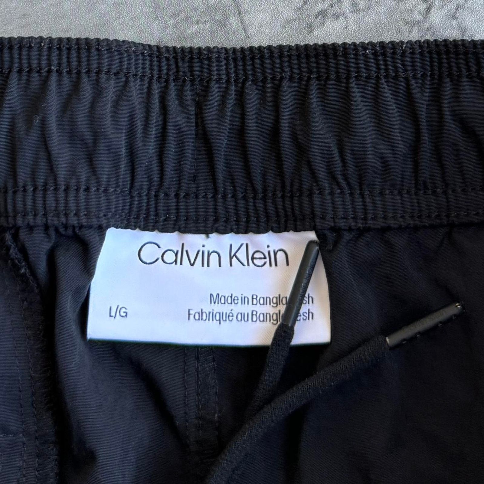 Calvin Klein × Japanese Brand × Vintage Vintage Y2K Calvin Klein Baggy Grunge Opium Tech Sweatpants Size US 36 / EU 52 - 3 Thumbnail