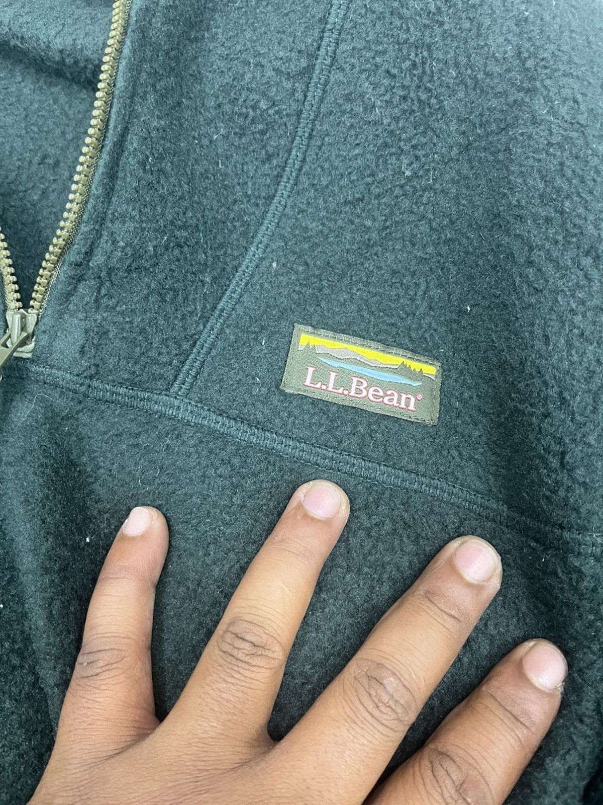 L.L. Bean VTG L.L.BEAN ANORAK FLEECE Size US M / EU 48-50 / 2 - 10 Thumbnail