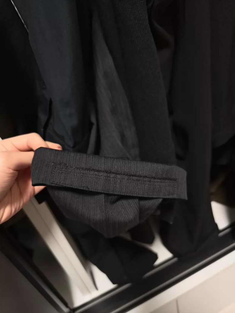 Yohji Yamamoto Yohji Yamamoto size 3 04 aw striped trousers 2501-Nextarrow Size US 30 / EU 46 - 7 Thumbnail
