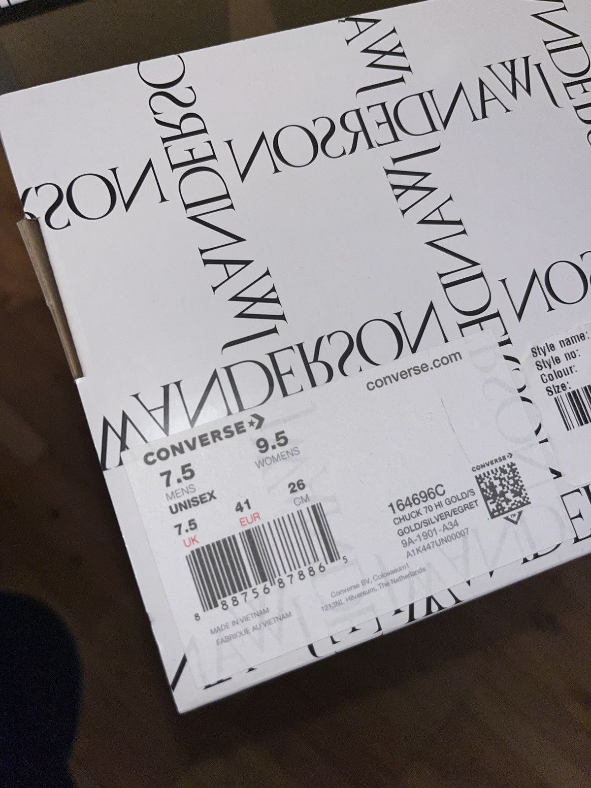 Converse × JW Anderson JW Anderson x Converse Glitter Size US 7.5 / EU 40-41 - 8 Thumbnail