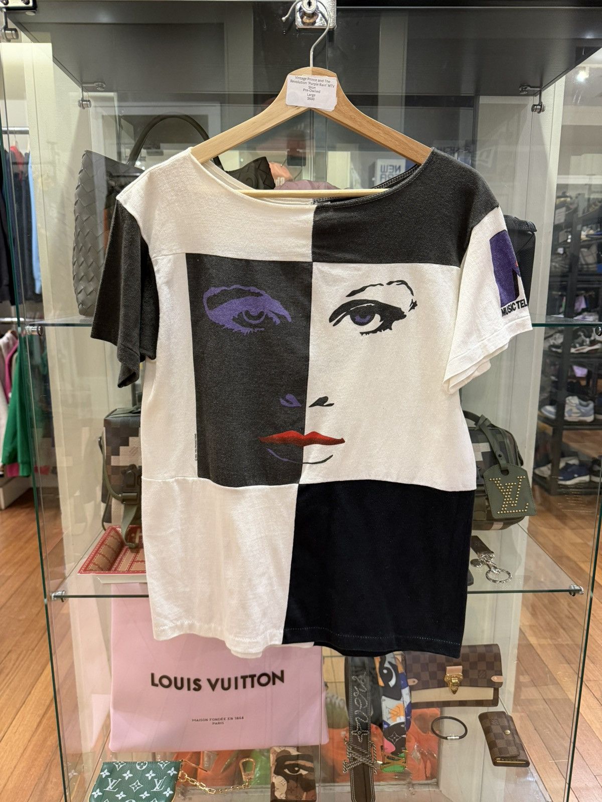 Prince Vintage 1984 Prince and the Revolution MTV Promo Tee Size US L / EU 52-54 / 3 - 1 Thumbnail