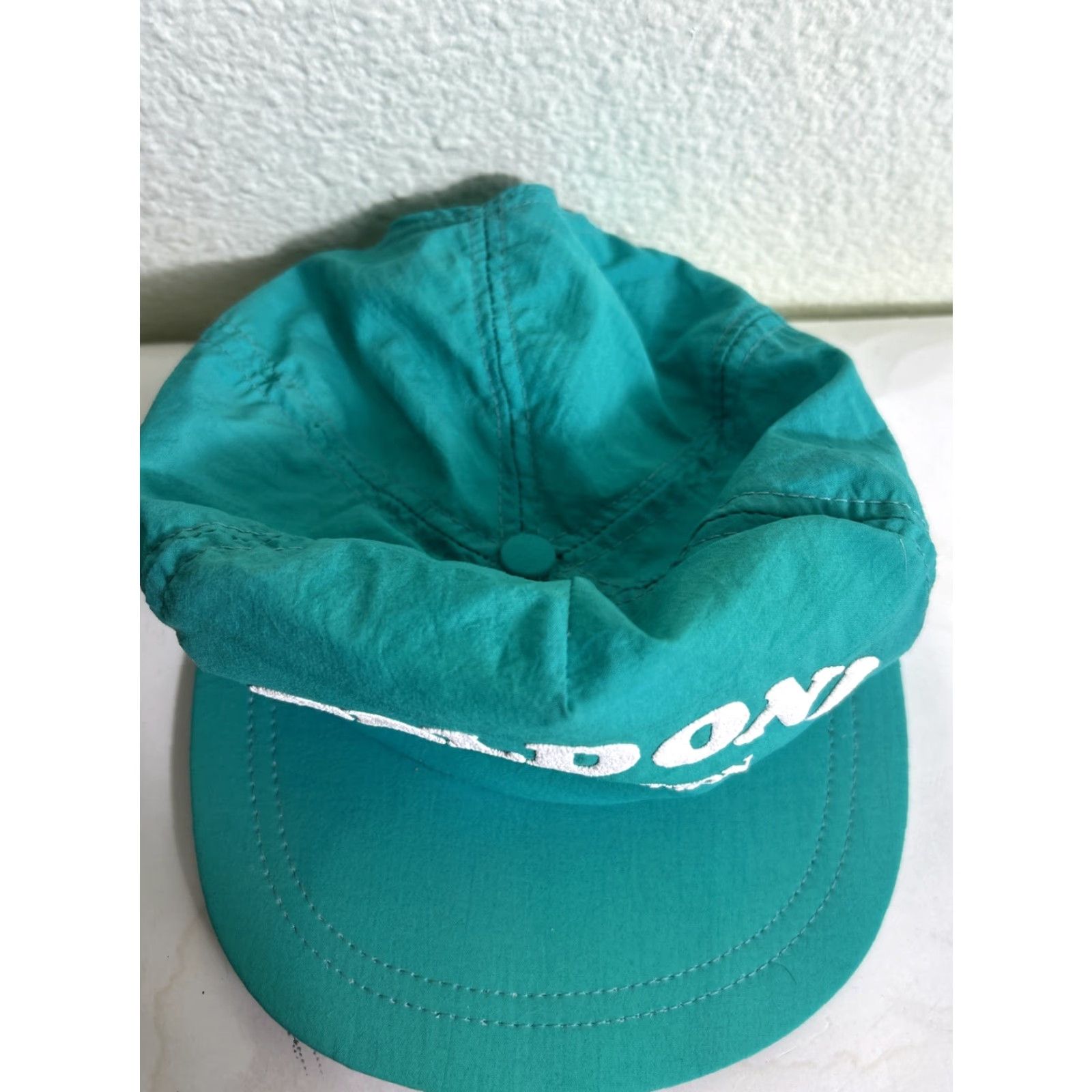 Altea VINTAGE Adjust A Tab Hat Teal SnapBack Made In USA Adjustable Men One Size Green USA Hat Mens Size ONE SIZE - 5 Thumbnail