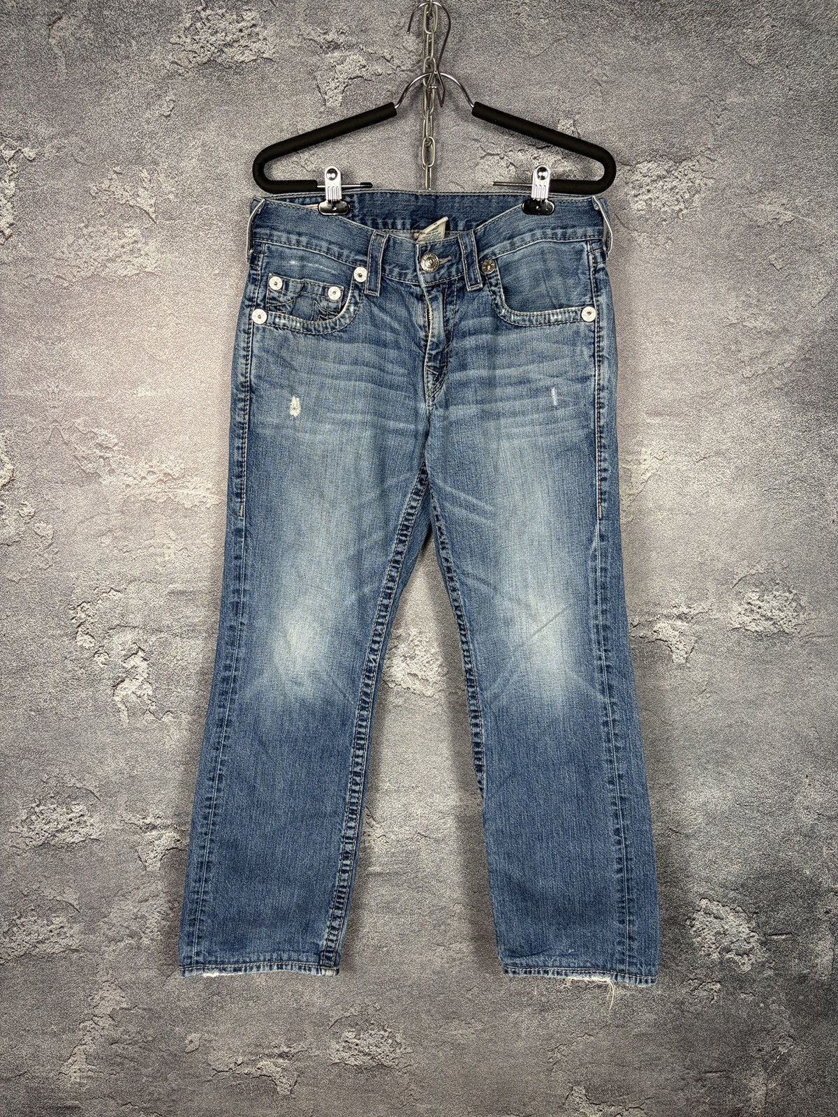 True Religion Vintage True Religion Denim Jeans Bobby Big T USA Y2K Size US 32 / EU 48 - 2 Thumbnail