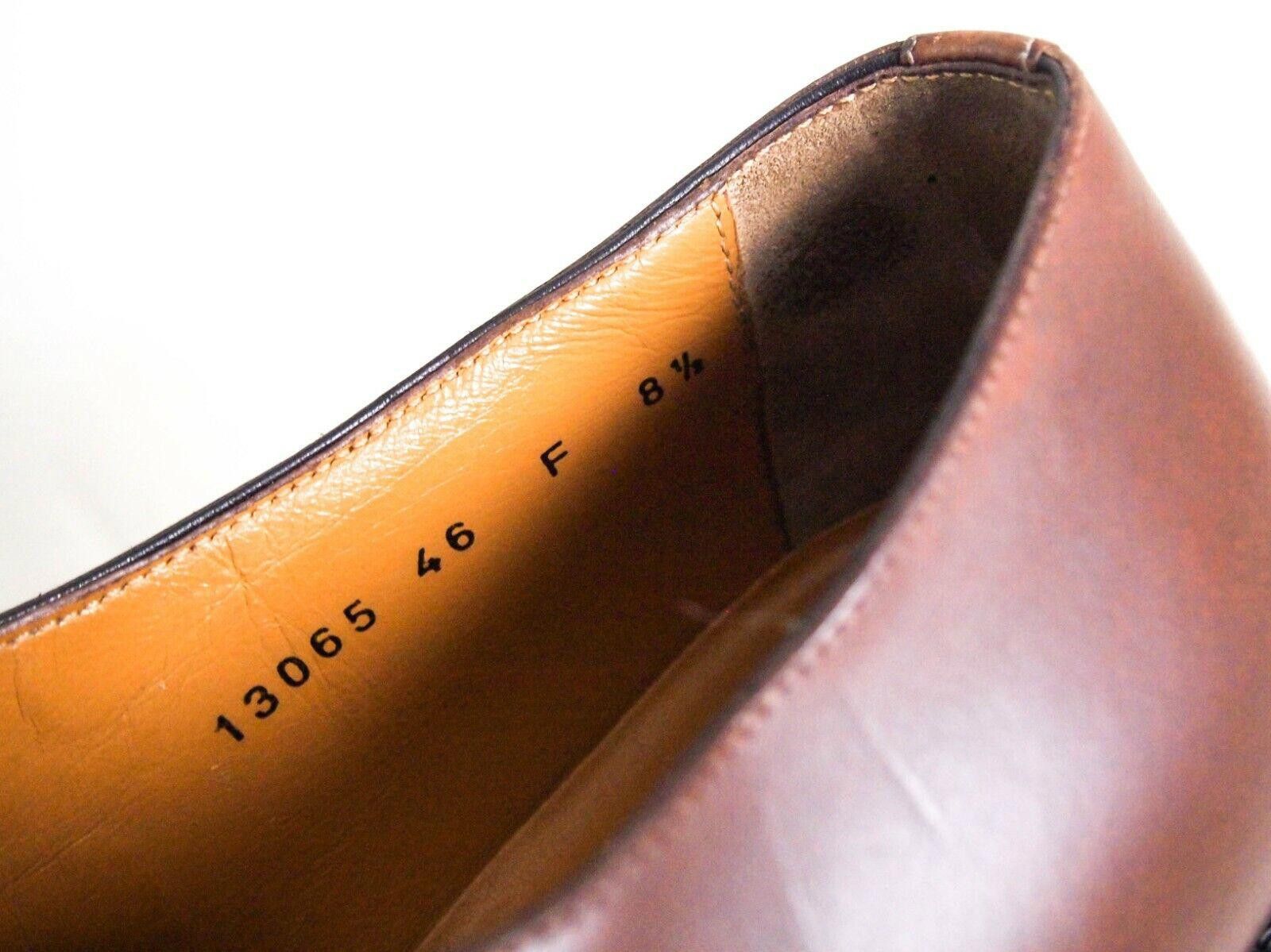 Santoni Santoni Derby Oxfords Brown Leather Mens Size EU 42.5 US 9.5 Size US 9.5 / EU 42-43 - 6 Thumbnail
