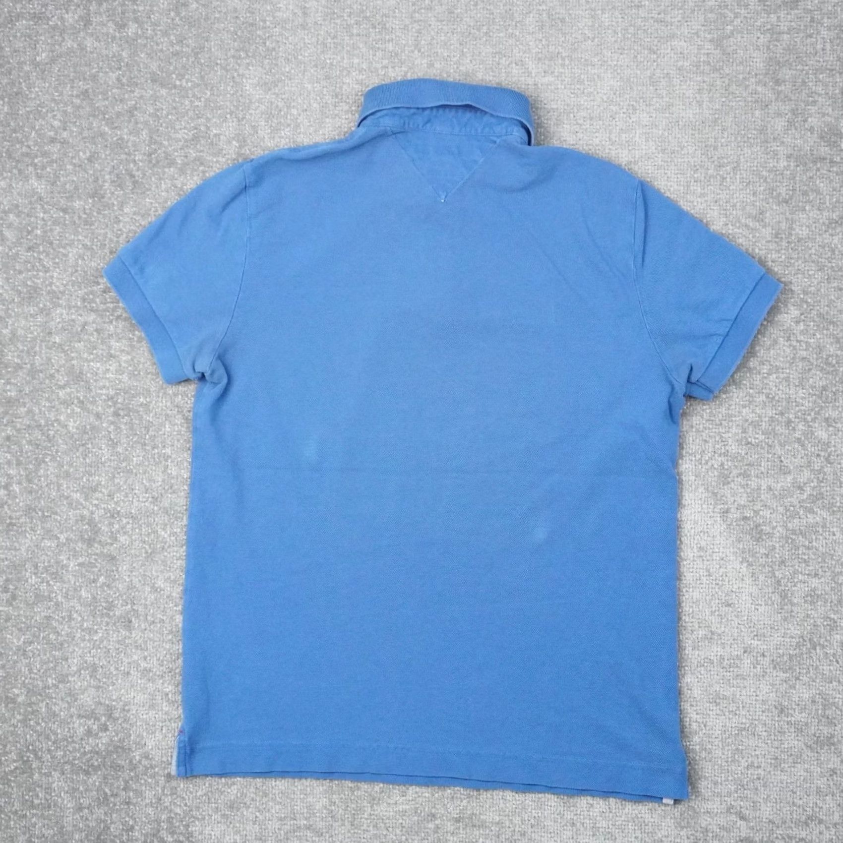 Tommy Hilfiger Tommy Hilfiger Polo Shirt Mens Small Blue Short Sleeve Collared Button Logo Classic Size US S / EU 44-46 / 1 - 2 Thumbnail