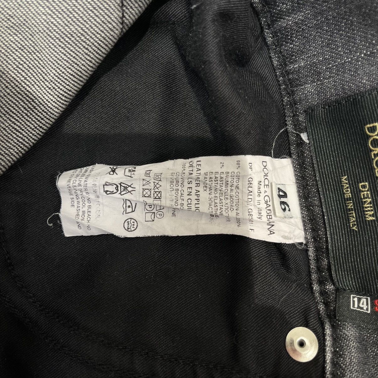 Dolce & Gabbana Dolce & Gabbana Denim Jeans Black Size US 30 / EU 46 - 5 Thumbnail