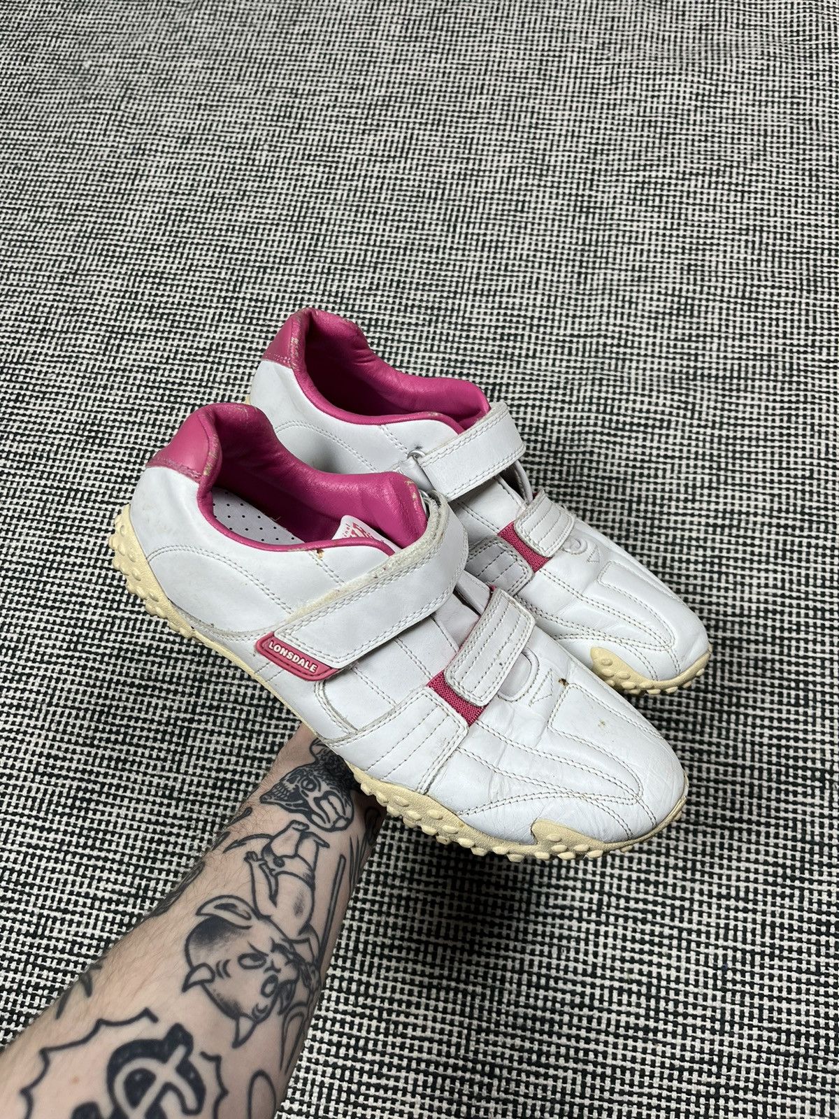 Other Vintage y2k lonsdale Velcro strap like puma mostro sneakers Size US 8.5 / EU 41-42 - 1 Thumbnail