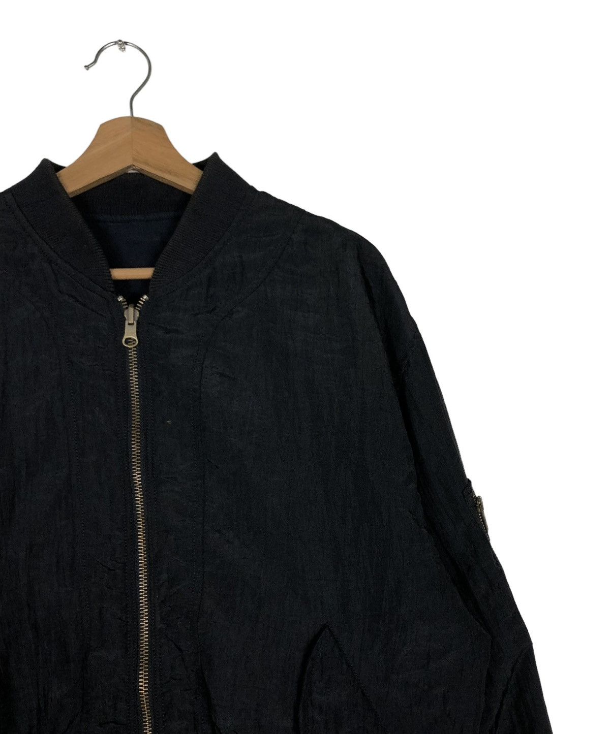 Japanese Brand 🔥VINTAGE REVERSIBLE BOMBER JACKET PAZZO COMPANY JAPAN Size US M / EU 48-50 / 2 - 12 Thumbnail