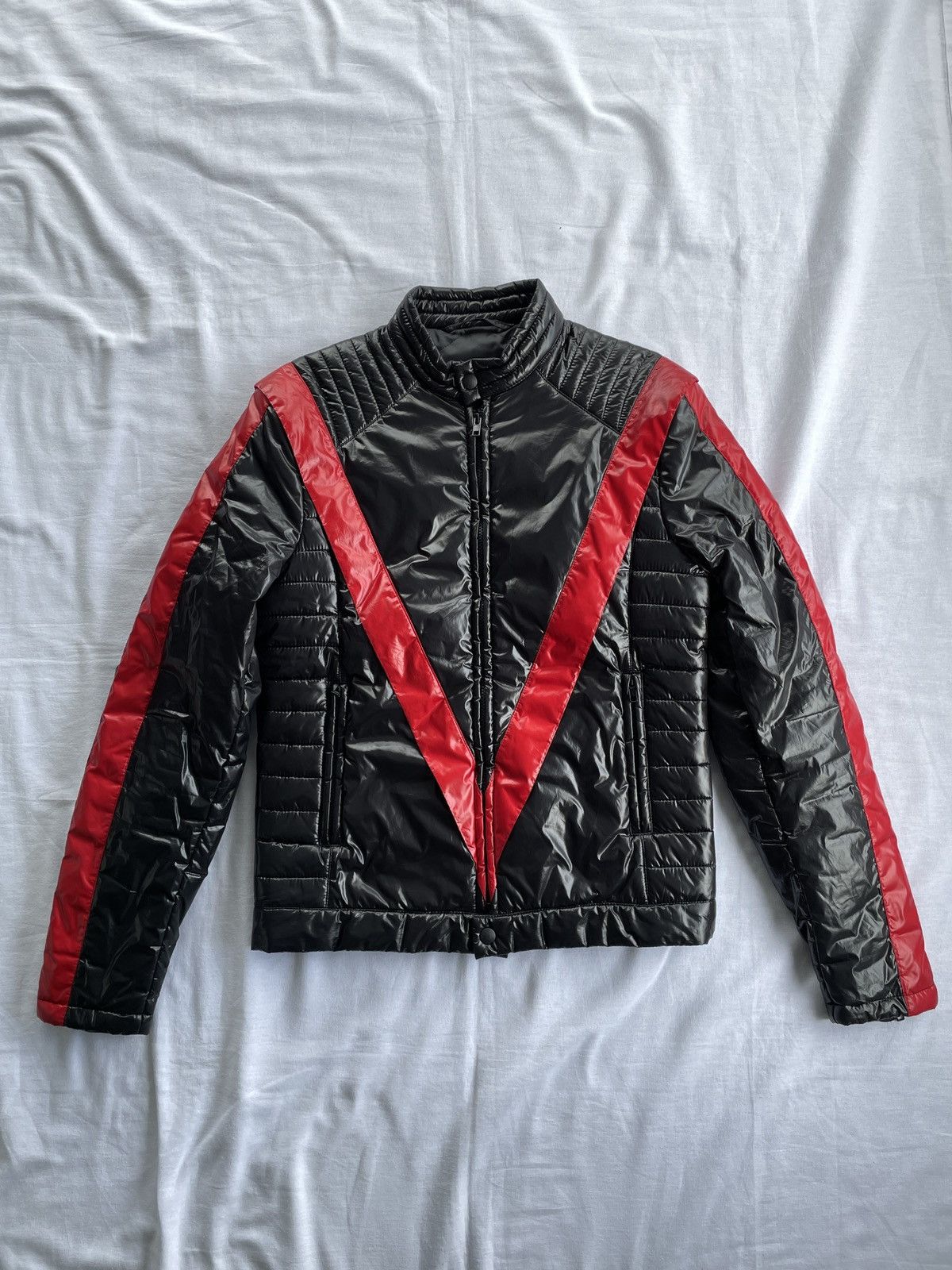 Maison Margiela AW2008 “Thriller” quilted biker jacket | Grailed