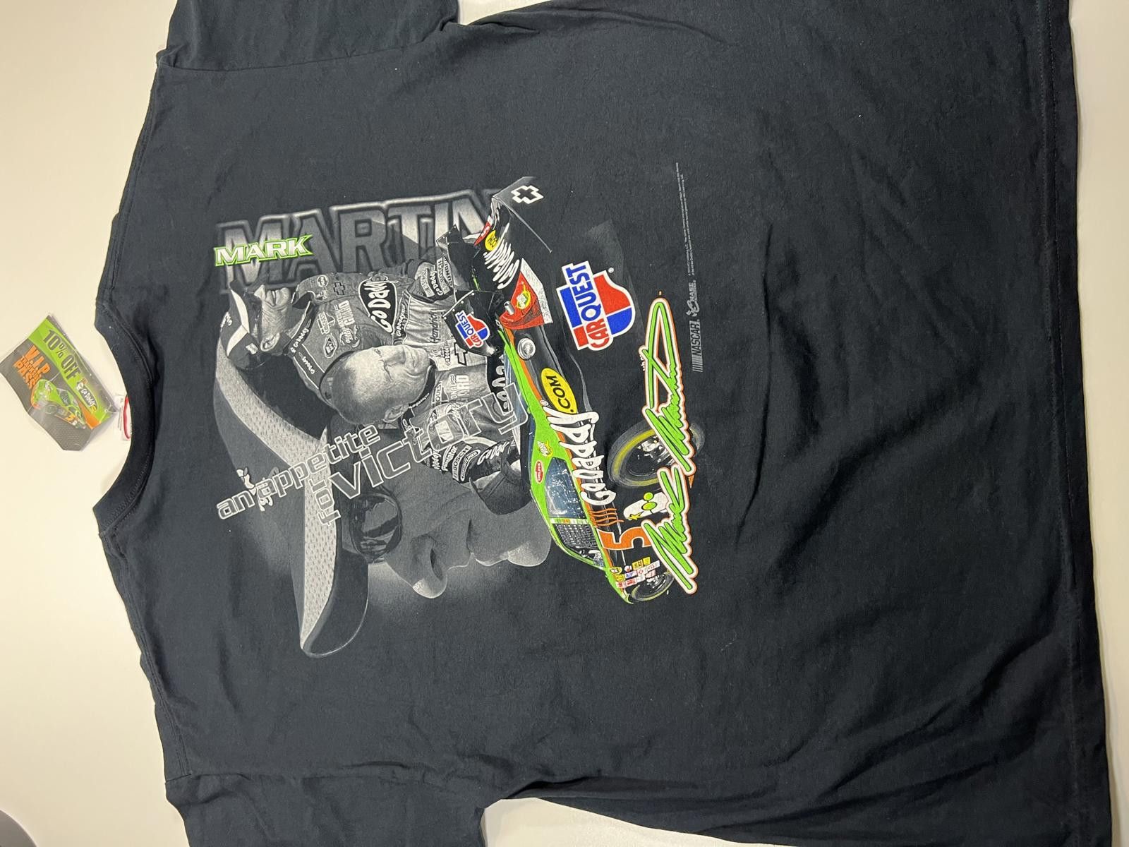 Other Men's Mark Martin NASCAR Graphic T-Shirt Size US XL / EU 56 / 4 - 9 Thumbnail