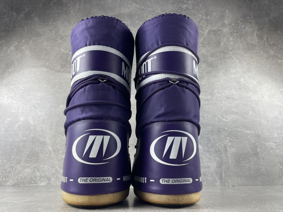 Moon Boot Moon Boot The Original Purple Nylon Snow Boots 1990s Size US 7 / IT 37 - 6 Thumbnail