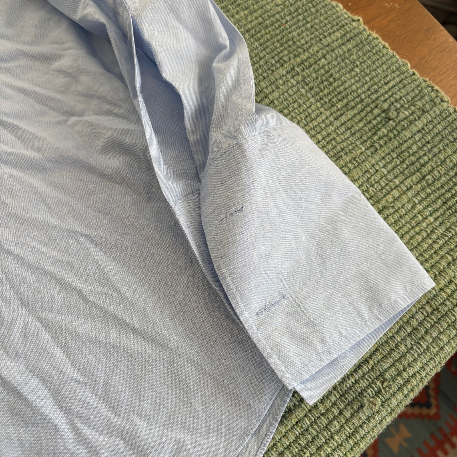 Brooks Brothers × Vintage Vintage Brooks Brothers Milano cotton button up dress shirt Size US XL / EU 56 / 4 - 5 Thumbnail