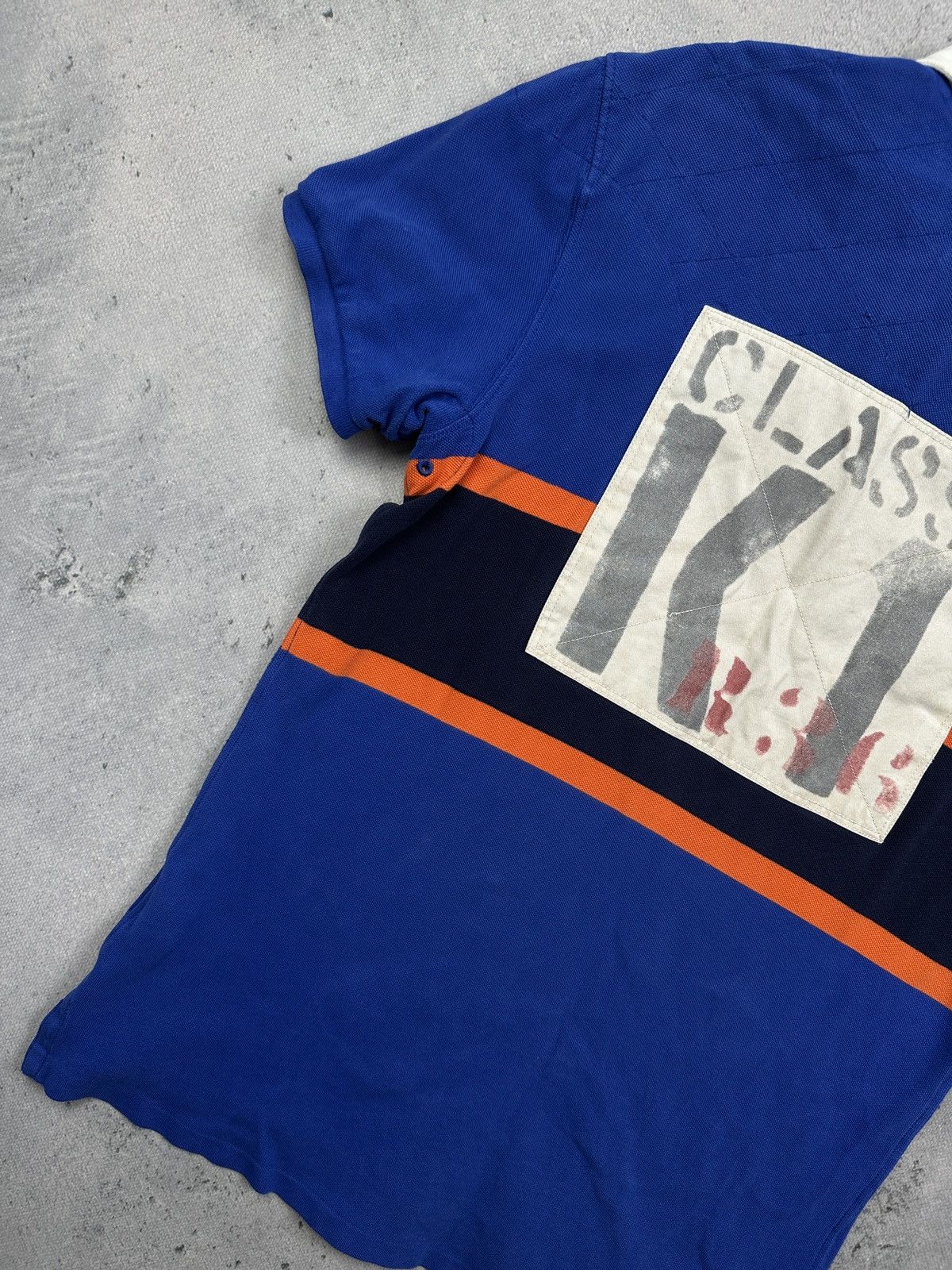 Polo Ralph Lauren Vintage Polo Ralph Lauren Rugby RIVER Patchwork Crest Shirt Size US L / EU 52-54 / 3 - 6 Thumbnail