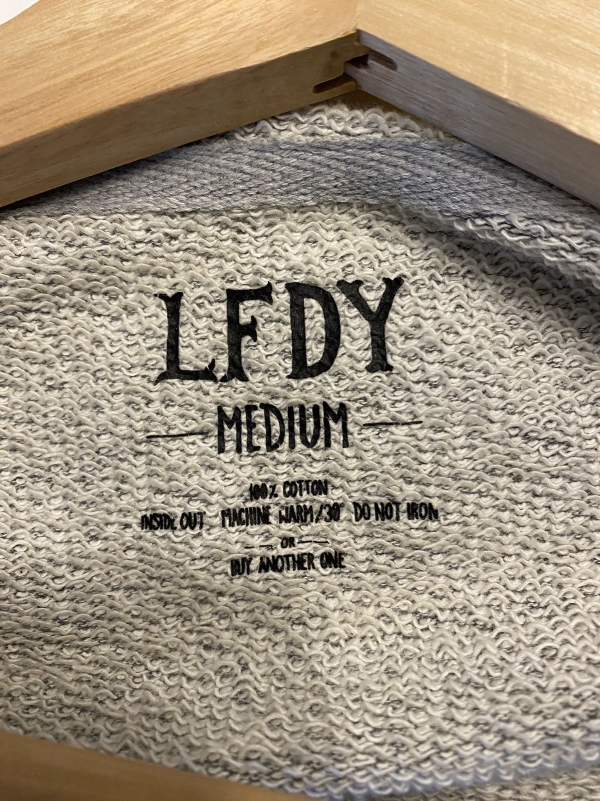 LFDY Raw hem terry sweater Size US M / EU 48-50 / 2 - 3 Thumbnail