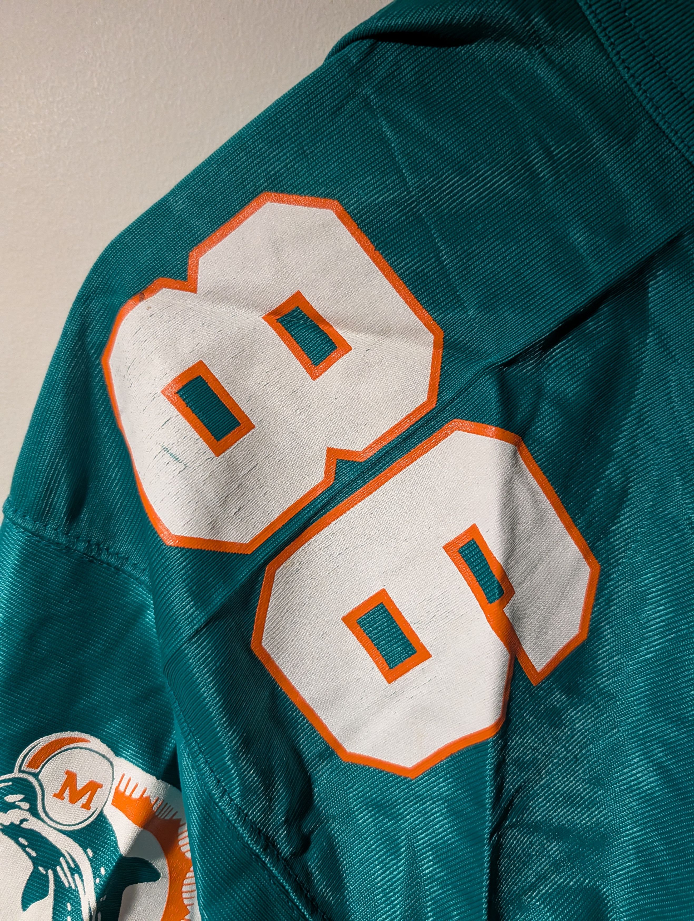 Starter VTG 1995 Miami Dolphins Starter NFL Jersey Fred Barnett 86 Size US XL / EU 56 / 4 - 7 Thumbnail