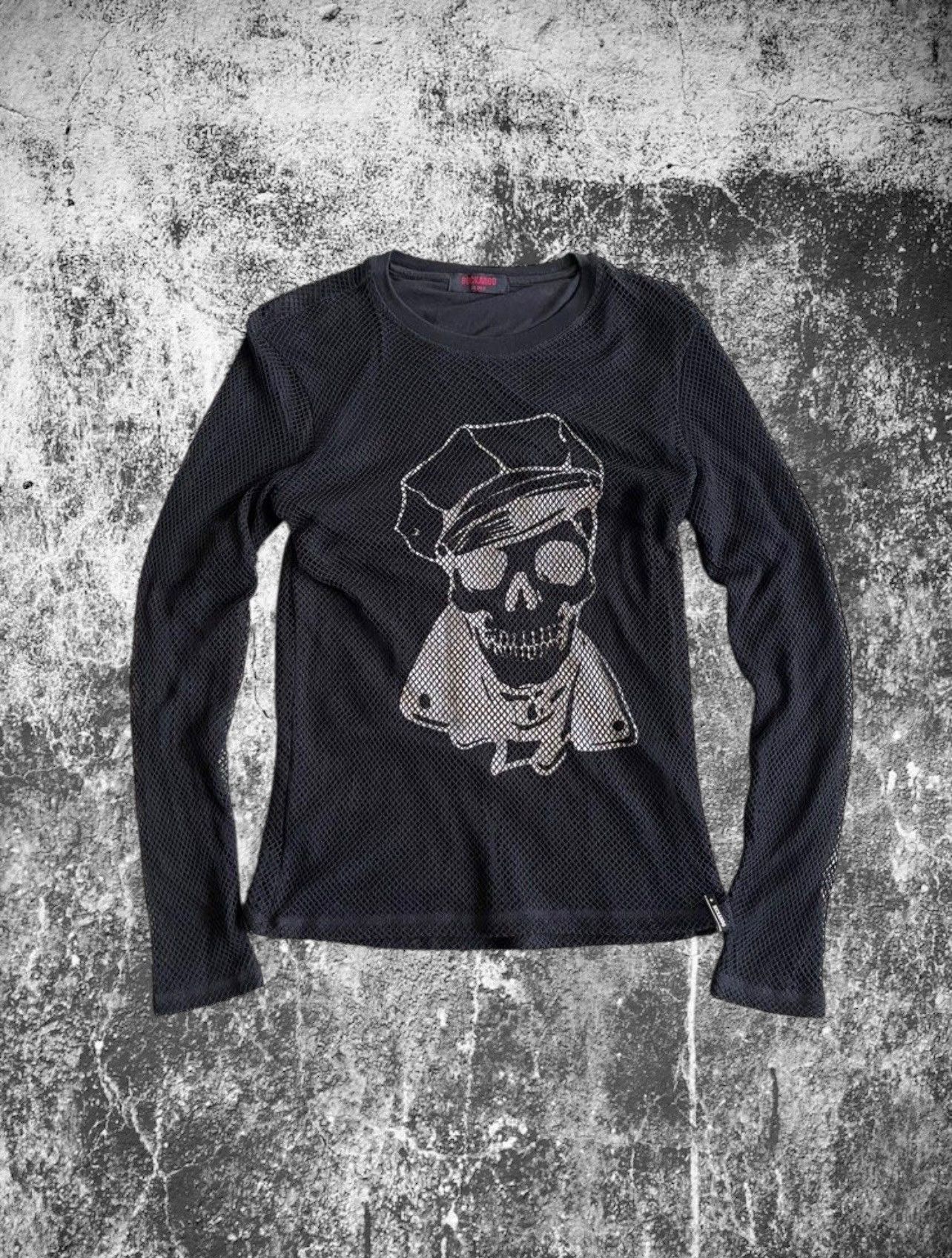 Tornado Mart 2000s japanese BUCKAROO punk spider web tshirt Size US S / EU 44-46 / 1 - 1 Thumbnail