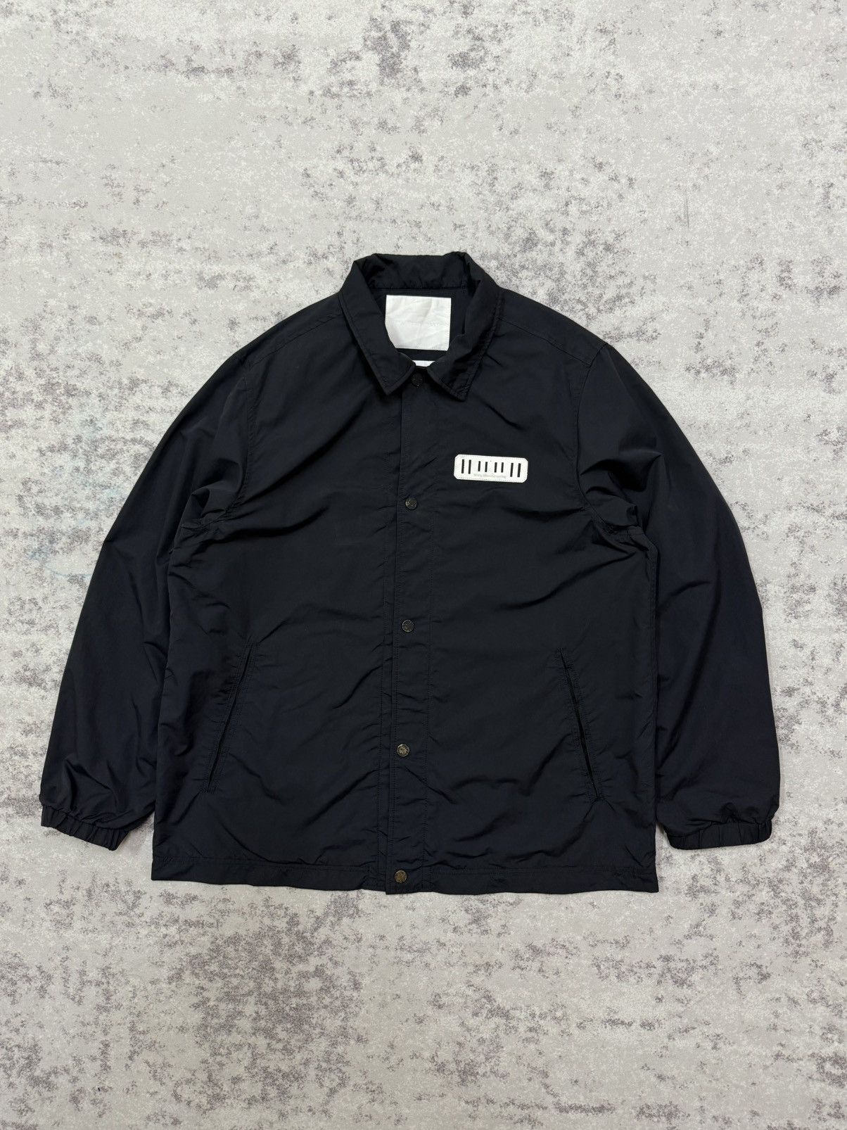 White Mountaineering WHITE MOUTAINEERING BACKHIT LOGO COACH JACKET Size US L / EU 52-54 / 3 - 3 Thumbnail