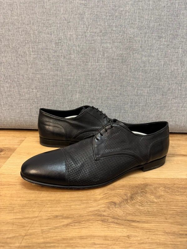 Franceschetti Franceschetti 1926 Italy Lace Up Derby Leather Formal Shoe46 Size US 13 / EU 46 - 1 Thumbnail