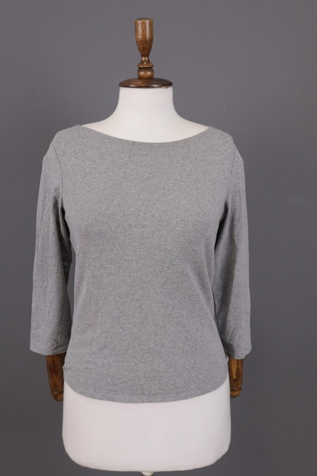 Eileen Fisher Eileen Fisher Gray Pullover Cropped Sweater Size M / US 6-8 / IT 42-44 - 1 Thumbnail