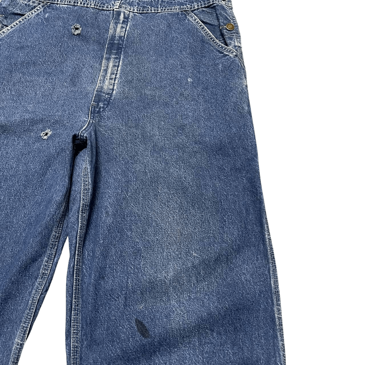 Oshkosh Vintage Oshkosh Bgosh Union Made Denim Overalls Size US 37 - 5 Thumbnail