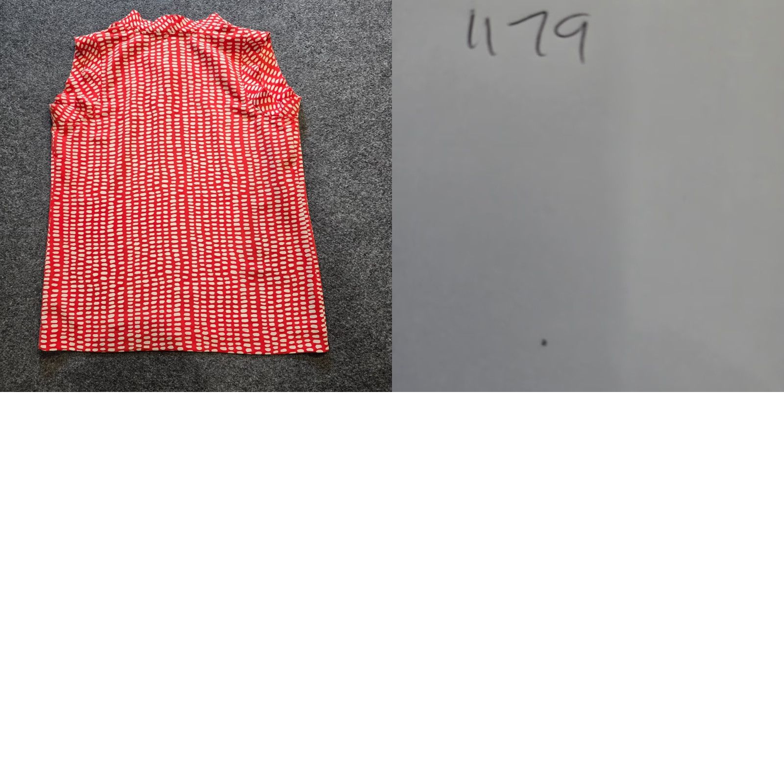 Vintage Cabi Top Shirt Womens S Red Polka Dot Sleeveless Tank Casual Size S / US 4 / IT 40 - 8 Thumbnail