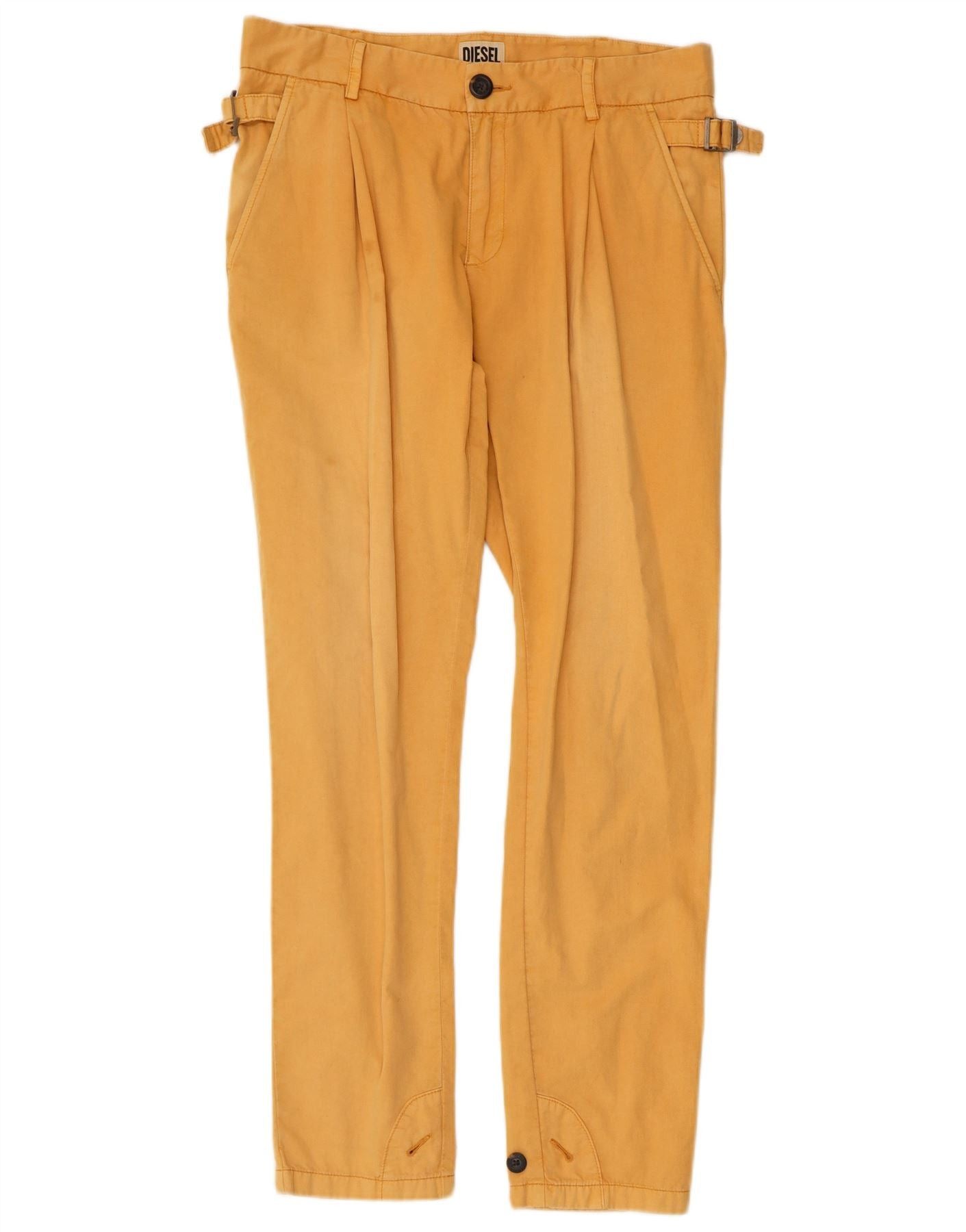 Diesel Mens Slim Chino Trousers W28 L29 Beige Cotton Size US 28 / EU 44 - 1 Thumbnail