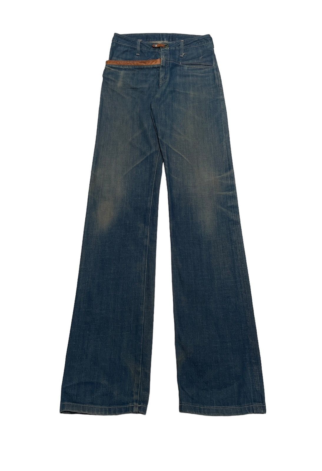 If Six Was Nine × Japanese Brand Rare Design Vintage Japanese Brand Selvedge Denim 1990s Size US 31 - 1 Thumbnail
