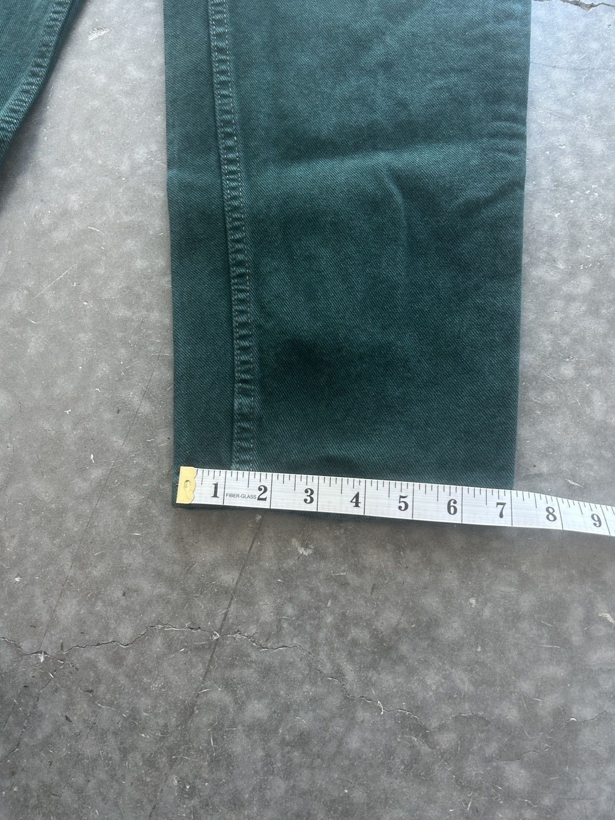 Levi's Vintage 90s Levi’s 550 Overdyed Forest Green Denim Jeans Size US 31 - 9 Thumbnail