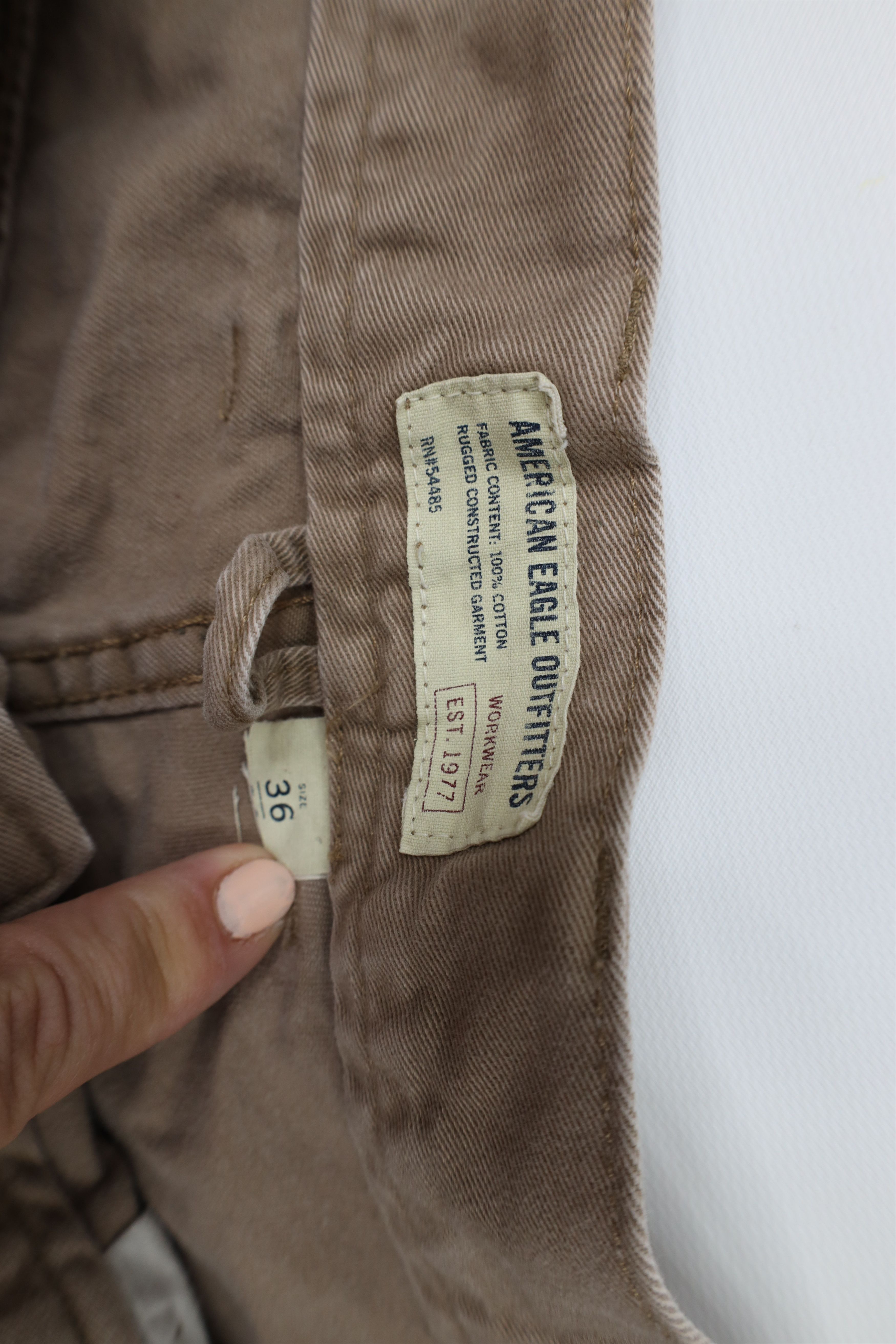 American Eagle Outfitters Vintage 90s Y2K American Eagle Workwear Wide Leg Pants Size US 36 / EU 52 - 8 Thumbnail